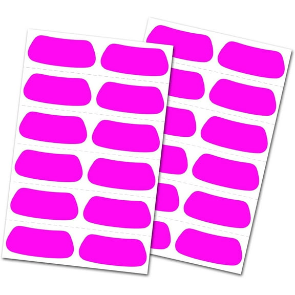 Rawlings Eye Black Adhesive Stickers 12-Pack - Pink