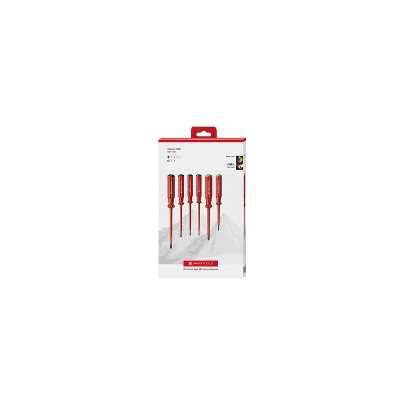 PB Swiss Tools PB 5543.CBB Classic VDE screwdriver set