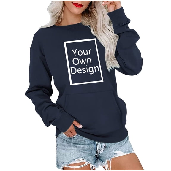 V Neck Sweatshirt Women No Hood Pocket Oversized Comfy Hoodie Y2k Soft Plain Fleece Pullover Cute Sweatshirts
