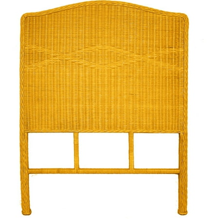 Twin-Size Wicker Headboard, Natural