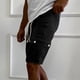 thumbnail image 1 of pstuiky Pantalones cortos para hombre, Pantalones cortos deportivos informales con estampado de cordón para exteriores de verano para hombre Pantalones cortos para correr para hombre, 1 of 6