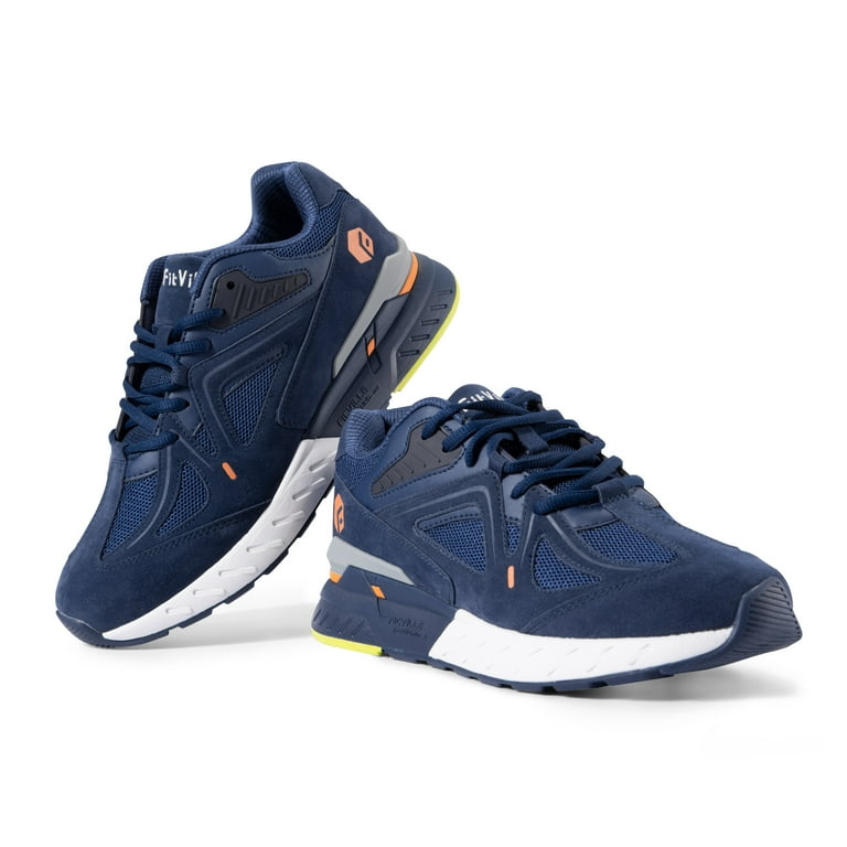 靴 LifestyleShopFeather FitVille Men's Walking Shoes Wide Width Sneakers for Men