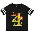 thumbnail image 3 of Inktastic I'm O-fish-ally Four Cute Clownfish Fourth Birthday Boys or Girls Toddler T-Shirt, 3 of 5