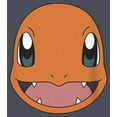 thumbnail image 2 of Women's Pokemon Charmander Smile Racerback Tank Top Navy Blue Heather X Large, 2 of 4