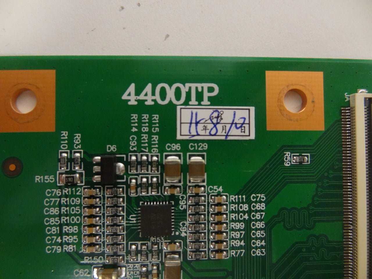 RCA LED46C45RQ T-Con Board (DJ460HJS4306-12V) 4400TP - Walmart.com