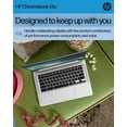 thumbnail image 2 of HP Chromebook 14" 64Gb Laptop (2022) - Mineral Silver, 2 of 10