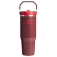 thumbnail image 1 of Stanley IceFlow 2.0 Gobelet à Paille Rabattable avec Poignée 30 oz / Couvercle à Visser et Paille Rabattable / Bouteille d'Eau Résistante aux Fuites / Acier Inoxydable Isolé /, 1 of 2