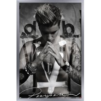 Justin Bieber - Purpose Wall Poster, 14.725" x 22.375", Framed