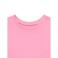 thumbnail image 3 of Garanimals Toddler Girl Long Puff Sleeve Solid T-Shirt, Sizes 18M-5T, 3 of 3