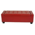 thumbnail image 3 of Homcom Faux Leather Storage Ottoman / Shoe Bench, 3 of 10
