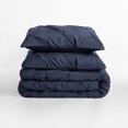 thumbnail image 5 of Noble Linen's 3 Piece Pinch Pleat Duvet Cover Set, 5 of 6