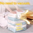 thumbnail image 2 of Vacuum Storage Bags 4 Pack, Extra Large Cube (40x31.5x12.6 Inch), Supe Jumbo Vacuum Seal Bags for Bedding Comforter, Blanket, Closet Space Saving, Cream, 2 of 5
