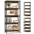 thumbnail image 1 of Costway 1 PCS 5 Tier Bookshelf 62" Tall Bookcase with Tiltable Shelves Display Storage Rack, 1 of 10