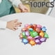 thumbnail image 1 of 100 piezas de mini tortugas luminosas que brillan en la oscuridad, adorables figuras de tortugas marinas, pequeños animales marinos, juguetes para el PP no tiene bolsa, 1 of 10
