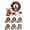 02# Tree, variant on 3D Fabric Poke Wreath DIY Kit – Multiple Designs Available, No-Sew Christmas Wreath Craft Kit, Beginner-Friendly Fabric Art Kit for Door Decor Gift,Santa