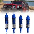 thumbnail image 1 of RC  Set, High Strength Front Rear Oil Filled Damper Linear Damping for Slash 4x4 1/10 Crawler Car, 1 of 7