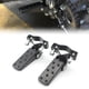 thumbnail image 1 of 1 Par de Pedales de Reposapiés Yotijar Acero Universales 25 30 Mm Plegables Negro Estribos para moto, 1 of 10