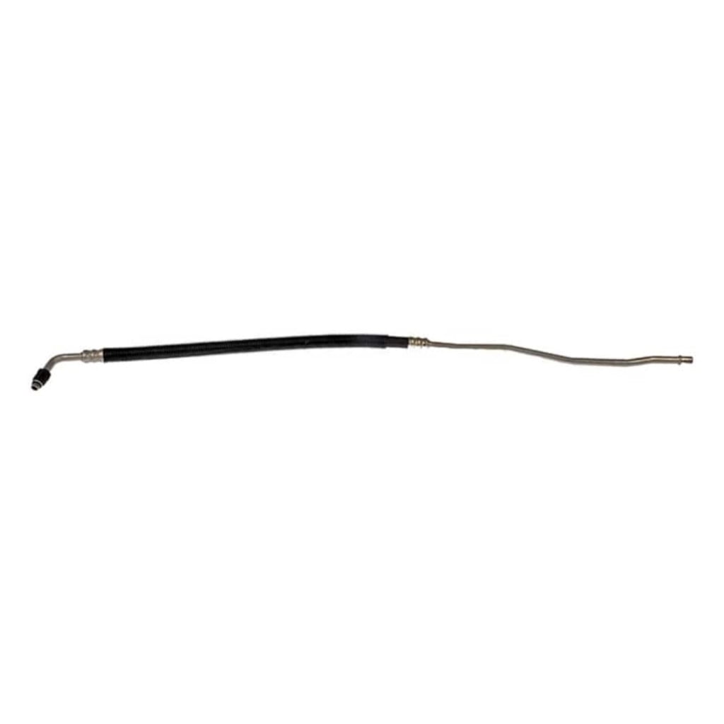 KarParts360 For Chevy K3500 1990 1991 1992 1993 Engine Oil Cooler Hose | Rubber/Metal Material | Metallic Gray | Male Threads End 1 | Quick Disconnect End 2 | Replacement For 12472286