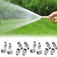 thumbnail image 4 of Stainless Steel 3/8Or1/4 Pressure Washer Quick Connect Fitting Set (Silver) 3/8 Inner Thread, 4 of 6