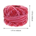 thumbnail image 4 of Miangastore 16 Roll Embroidery Thread Set Cross Stitch Embroidery Wool Cotton Line Craft Supplies for Home Gift Making (Mixed Color), 4 of 8