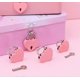 thumbnail image 2 of Creative decorative metal durable personalized padlock decorative accessories pink, 2 of 5