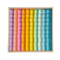 thumbnail image 2 of Esquirla Cube Blocks Set Educational Appearance Building Blocks Set for Kids for Gift 100pcs, 2 of 8