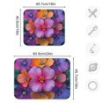thumbnail image 5 of Yayeee Dish Drying Mat for Kitchen Counter Ultra Absorbent Easy Clean Pad 18x16", Large Purple Flowers, 5 of 7