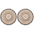 thumbnail image 1 of OUSITAID 2 pcs  Creative Placemat Household Decorative Teacup Mat Anti-scalding Pad, 1 of 6