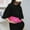 🔥 Hot Pink_New#18090, variant on Waist Bag for Adults | Large Capacity Nylon Fanny Pack | Waterproof Lightweight Belt Bag | Multi-Functional Crossbody Waist Pack | Adjustable Strap | Fits Cell Phone Keys Essentials | 30x10x3cm
