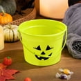 thumbnail image 4 of Halloween Pumpkin Candy Bucket, Trick-or-Treat Pail for Party Favors, Spooky Holiday Decorative Container (Yellow) _##A, 4 of 4