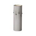 thumbnail image 2 of B&P Lamp® 3 Inch Silver Leaf Standard Candle Cover, 2 of 2