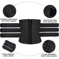 thumbnail image 5 of Entrenador de cintura para hombre, corsé de neopreno, recortador de sudor para Sauna, vientre adelgazante con cinturones, 5 of 5