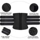thumbnail image 5 of Entrenador de cintura para hombre, corsé de neopreno, recortador de sudor para Sauna, vientre adelgazante con cinturones, 5 of 5