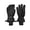 Black, variant on N'Ice Caps Men's Women's 100 Gram Thinsulate Waterproof Ski Snow Winter Gloves Black Unisex
