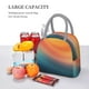 thumbnail image 5 of Balery yellow orange and teal Bolsa de Almuerzo para Mujeres, Caja de Almuerzo, Bolsa de Almuerzo Pequeña Impermeable, Tote de Almuerzo Reutilizable con Gran Capacidad, 5 of 6