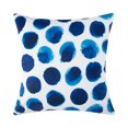thumbnail image 5 of Topfinel Block Print Pillow Covers 18x18 Set of 4 Flower Leaves Outdoor Decorative Throw Pillows Farmhouse Pillowcases Flannel Cushion Case Decor for Home Sofa Couch Bed, 5 of 9