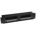 thumbnail image 3 of Organizador Cables 19'', 2U Tapa Plastico Intellinet 168458, 3 of 4