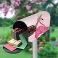 thumbnail image 5 of Coolnut Mailbox Covers Magnetic Standard Size Cute Flamingo with Sunglasses with Scooter Seasonal Mail Wraps for Home Outdoor Decor, 25.4"x20.78", 5 of 5