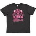 thumbnail image 3 of Inktastic I Love Country Music Cowgirl Youth T-Shirt, 3 of 5