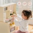 thumbnail image 4 of ROBUD Kids Pots and Pans Playset, 9 Pieces Stainless Steel Kitchen Accessories Pretend Play Kitchen Set for Toddlers, Mini Toy Kitchen Accessories (Cartoon Pink), 4 of 9