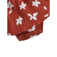 thumbnail image 6 of Qiylii Baby Girl’s Romper Dress Fly Sleeve Flower Skirt Stitching Bodysuit+Headband, 6 of 7