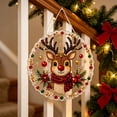 thumbnail image 5 of 5D DIY Pearl Diamond Painting Kit : Christmas Reindeer Theme,Christmas Festival Sparkling Art Hanging Ornaments for Christmas Tree Wall Window Decoration, 5 of 7