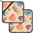 thumbnail image 2 of Faty-T Funny Dachshund Pot Holders Set of 2,Oven Hot Pads for Kitchen Heat Resistant Washable Potholder for Kitchen Baking, 2 of 15