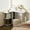 White Oak/Chrome, variant on HOMLUX L-Shape Computer Desk Office Table for Space-Saving Home Office & Living Room Storage, White Oak/Chrome