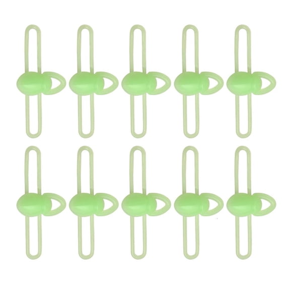 MOMOJIA 10pcs Silicone Magnetic Fishing Rod Poles Hook Keeper Baits Holder Keep Holder