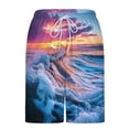 thumbnail image 5 of Mens Swim Trunks Bathing Suit 7 Inch Inseam Compression Liner Beach Board Shorts Swimsuit Quick Dry, 5 of 8