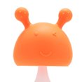 thumbnail image 3 of Sonajero para bebé, juguetes para la dentición, mordedor para dedos antimordeduras, juguete para bebé naranja A Ehuebsd libre de BPA, 3 of 5