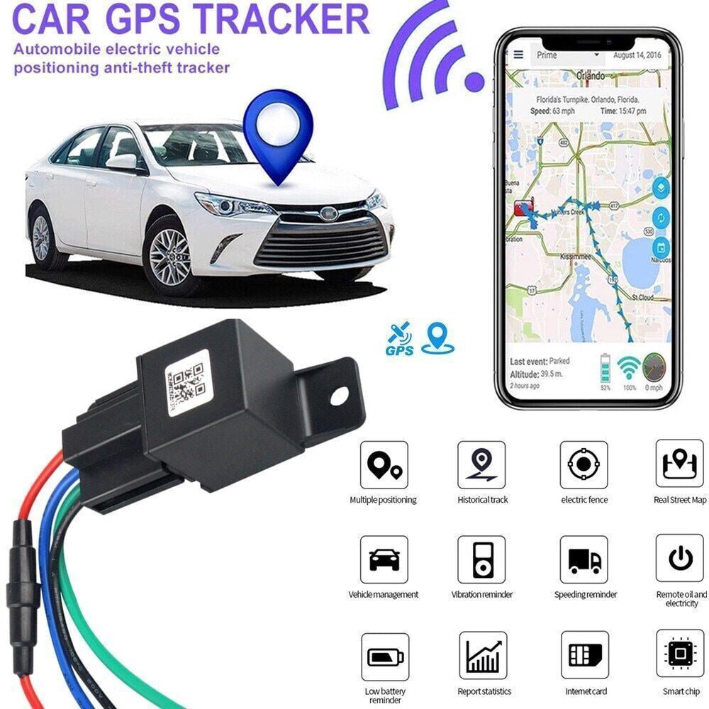 GPS Tracker Real-time Tracking Locator Device GPRS GSM Car/Motorcycle Anti Theft