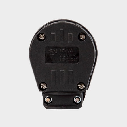 MEIBUTYUP Industrial Grade Dryer Plug 3 Prong Male 50 Amp Electrical Replacement Black