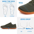 thumbnail image 4 of Wide Minimalist Shoes for Women Men Cross-Trainer Lightweight Walking Casual Comfortable  Shoes, 4 of 14